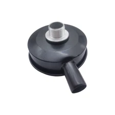 1" NPT Air Compressor Intake Filter Silencer Metal Housing and Element NEW