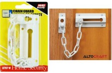 MAG Security Chain Guard Door Lock White Door Home Security Altocraft