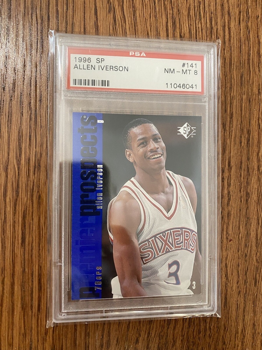 1996-97 SP - Premier Prospects Allen Iverson #141 (RC) for sale