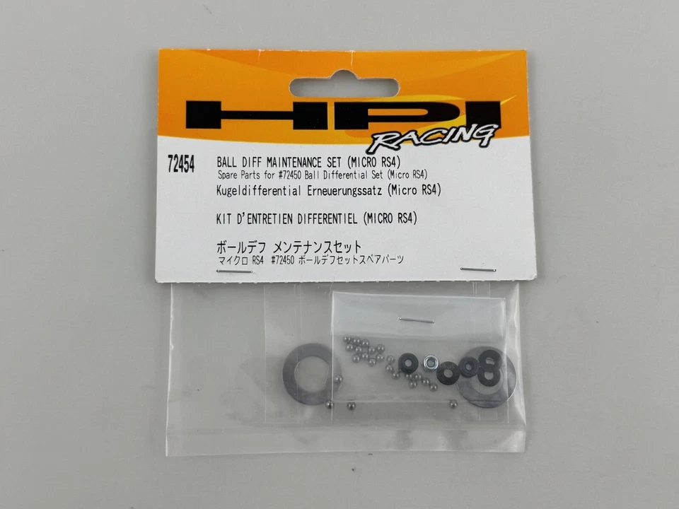 HPI Ball Diff Wartungsset Micro RS4 72454 Modellbau - Bild 1 von 1