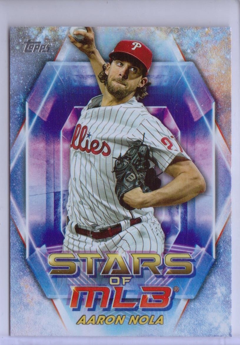 2023 Topps Stars of MLB #SMLB81 Aaron Nola - Philadelphia Phillies