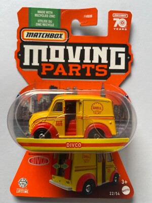 Matchbox Moving Parts Divco Shell Van
