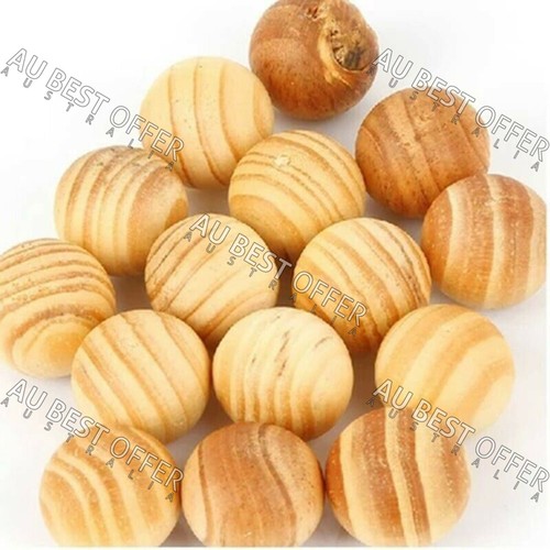 100pcs Cedar Mothballs Natural Scented Insect Repellent Safe Effective AU - Picture 2 of 12