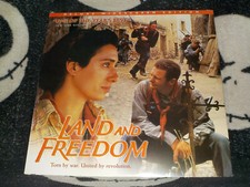 Land and Freedom NEW SEALED Widescreen Laserdisc LD Ken Loach Free Ship 50