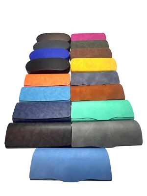 NEW Hard Glasses Case Fashion Stylish Cool Spectacle Reading Storage FREE CLOTH