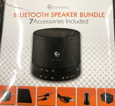 ematic accessory kit with wireless speaker