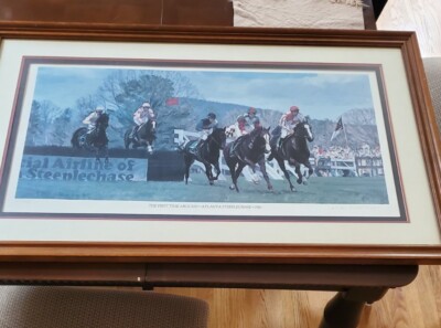 Whither Wright ''The First Time Around Atlanta Steeple Chase 1981''  151/200 Print