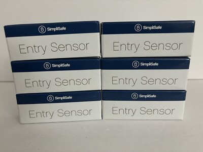 Simplisafe Entry Sensor ES1000  Door - Window  - 1st Generation - Lot of 6 - NEW