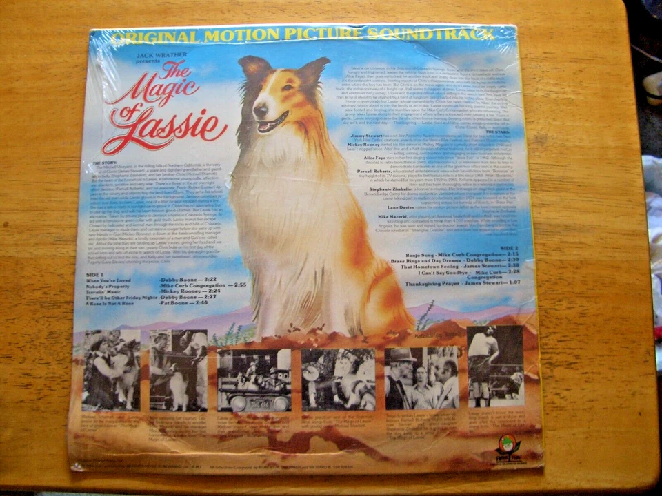 THE MAGIC OF LASSIE ~ DEBBY BOONE ~ SEALED MONO LP ~ RECORDS M COVER EX - Image 2 of 4