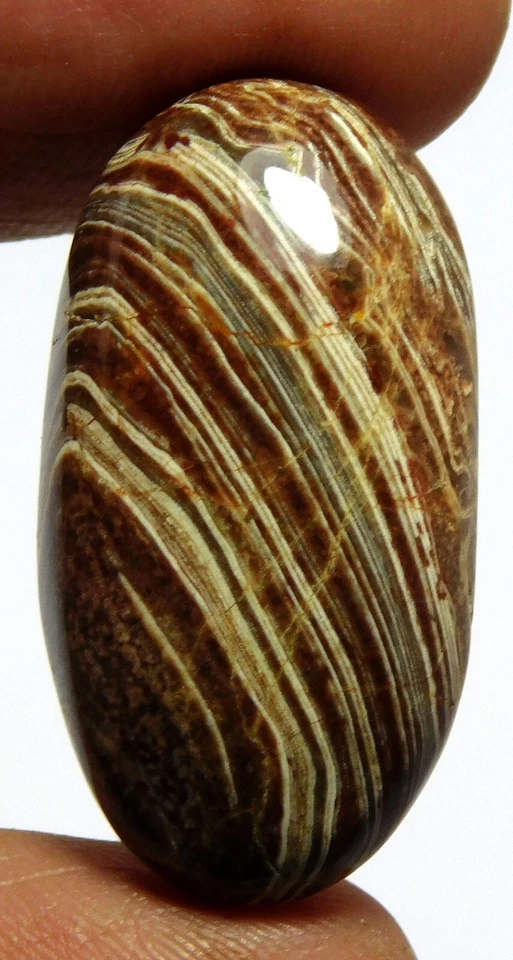 100% Natural Increíble Calsilice Ovalado Cabujón Piedra Preciosa Suelta 29x15... - Imagen 3 de 4