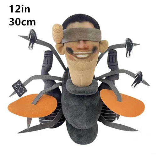 Skibidi 厕所 毛绒填充娃娃 玩具 泰坦 电视 男人 公仔 毛绒 儿童礼物 - Picture 25 of 71