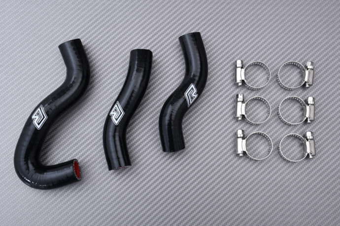 Durite radiateur Husqvarna FE 450 kit de remplacement silicone anti-coupure noir 14-16