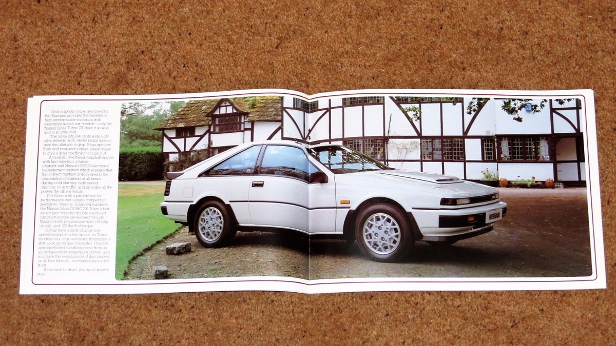R·SILVIAページ Nissan introduces an improved Silvia with new driver-side