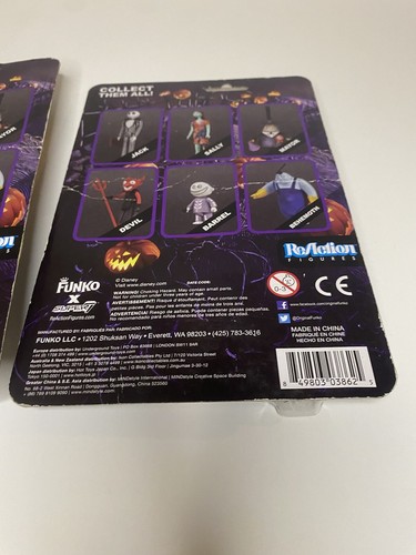 Tim Burton's Nightmare Before Christmas Jack Skellington & Sally Action Figures - Picture 7 of 24
