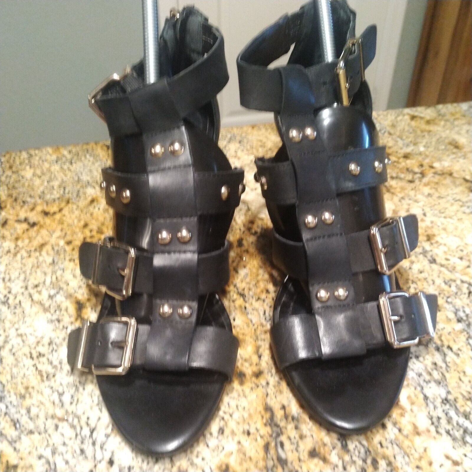 BCBGeneration Fizzy Strappy Gladiator Sandal Heel… - image 8