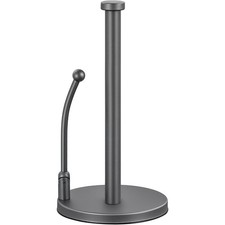 Paper Towel Holder, Paper Towel Dispenser Standing Weighted Base Non Slip,