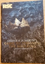 RSC Royal Shakespeare Company Game Of Thrones The Mad King Theatre Programme