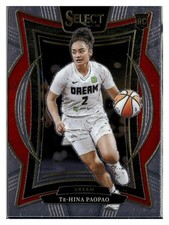 Te-Hina Paopao RC #49 2025 Panini Select WNBA Atlanta Dream
