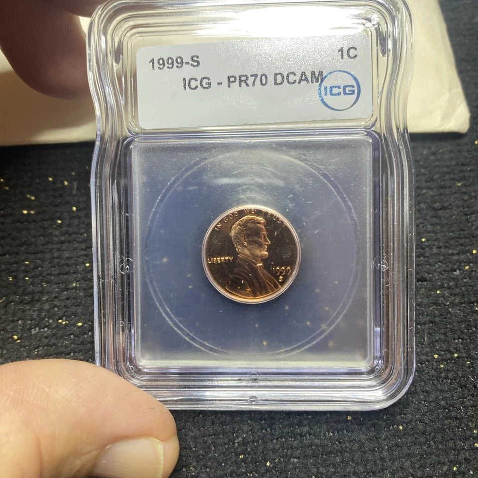 Huge Lot 1970-P/D Uncirculated Set, ICG PR70 DCAM 1999-S, 1 Roll Of 52 Wheat 1C - Image 4 of 4