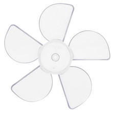 BOHN 5101B - 5 1/2" CCW, 5 Blade Fan, 3/16" Bore, 24° Pitch, Plastic