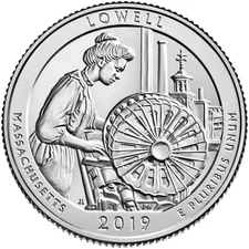 2019 S Lowell National Park ATB Series Uncirculated From US Mint roll.