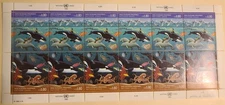 UN - 1992 "Clean Oceans" Three Sheets (NY+GEN+VIE) . MNH (see pics and descript)