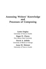 Lester Faigley | Assessing Writers Knowledge ...