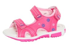 Girls Butterfly Sports Sandals Fully Adjustable Strappy Summer Shoes Holiday