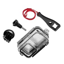Waterproof Case Diving Shell Housing Cover Dual Screen For DJI Action 2 Camera B