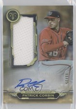 2019 Topps Triple Threads Single Jumbo Relics Gold 11/25 Patrick Corbin Auto 0cv