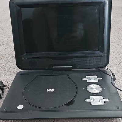 ONN ONA16AV009 10 in Swivel Screen Portable DVD Player, Black