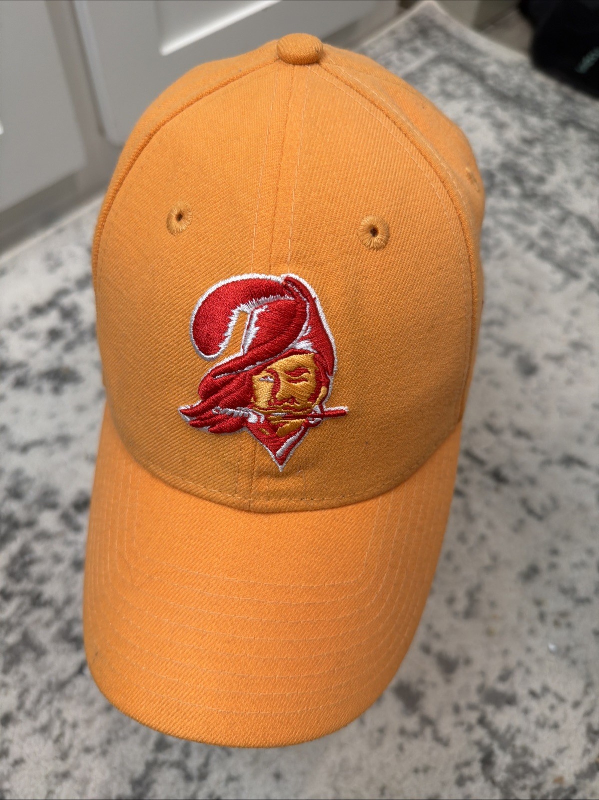NEW ERA Tampa Bay Buccaneers NFL 9FORTY Hat Orange Snap Back Embroidered