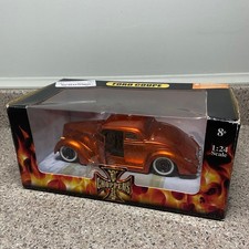 2004 West Coast Choppers Jesse James Red Ford Coupe Diecast Car 1:24 New In Box