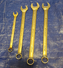 Snap-on Flank Drive Combination Wrench Set 4pc 10mm 15mm 19mm 14in Snap-on Flank Drive Combination Wrench Set 4pc 10mm 15mm 19mm 14in
