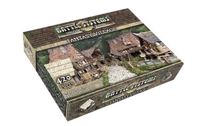 Village Fantasy Terrain D&D DND Town Dungeons Dragons 28mm YHP
