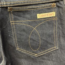 Vintage 90s Unworn Women's Calvin Klein Dark Wash Jeans Size 9 Style 11000 USA
