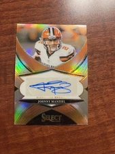 2024 Panini Select - Select Signatures Johnny Manziel #SSP-JML Silver Prizm (AU)