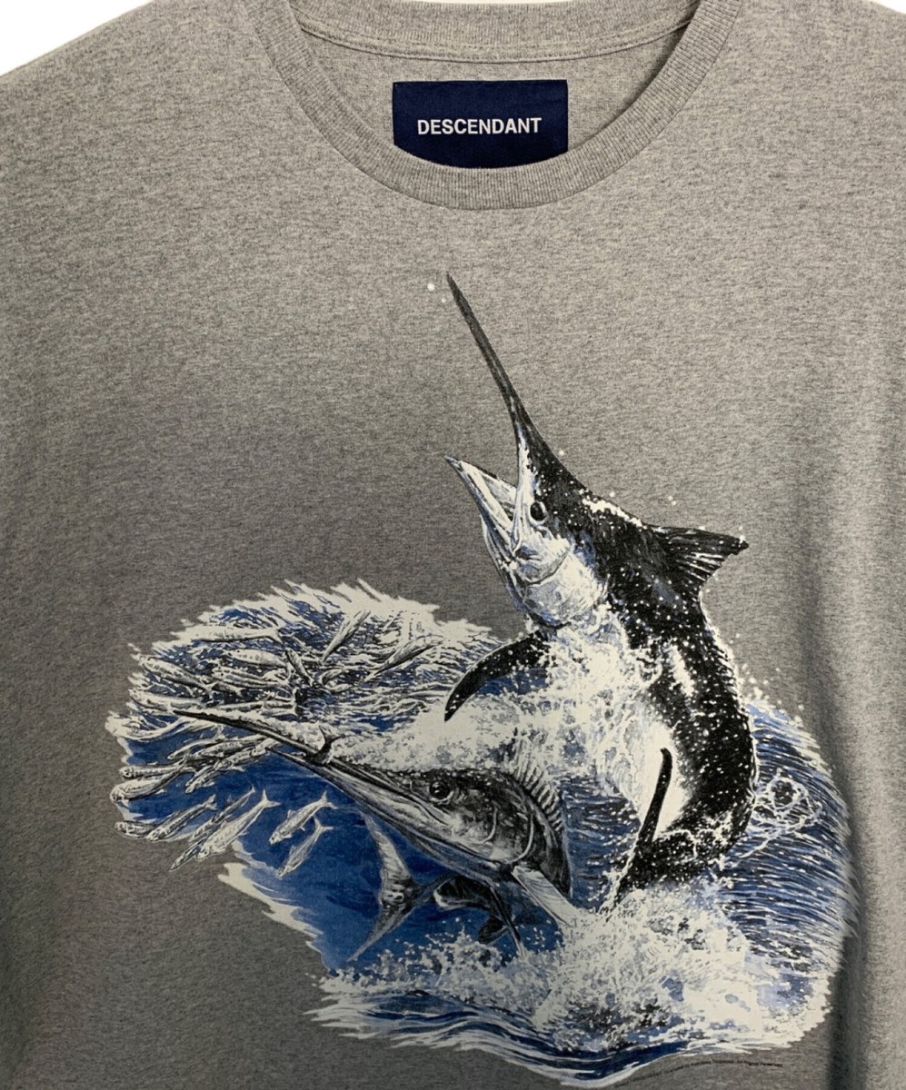 DESCENDANT DESCENDANT MARLIN SS TEE Size: 4 Gray Men | eBay