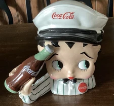 Vintage Coca-Cola & Betty Boop Savings Bank, W/box 2000 Vandor