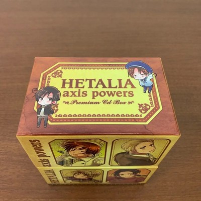 ヘタリア　CD　Box HETALIA Axis Powers Character CD BOX Complete Set Vol 1-8 Storage