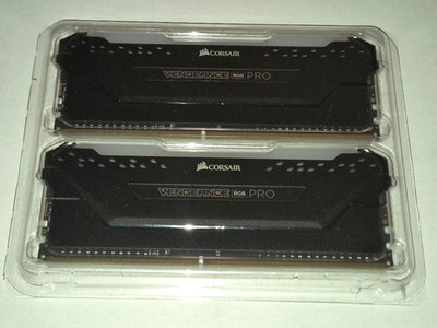 Brand  New    2  Pro Ram CORSAIR Vengeance RGB PRO DDR4 RAM 16GB (2x8GB) 3600MHz
