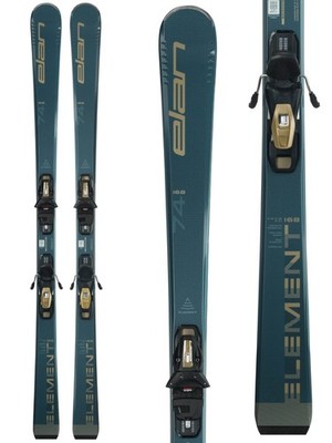 Elan Element 74 Blue Skis w/EL 9.0 GW Shift B78 Black/Sand Bindings 2026