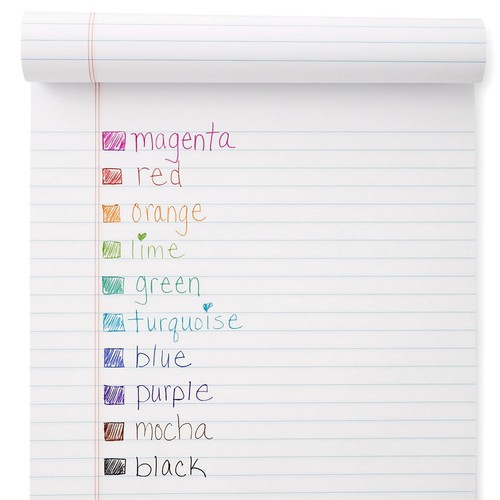 Paper Mate InkJoy 100ST Kugelschreiber, Mittlere Spitze, Verschiedene Tinte 8 Stück (12er Pack) - Bild 10 von 10