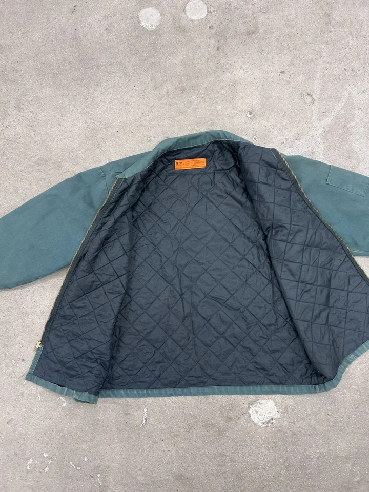 Chaqueta vintage roja Kap para hombre XL azul marino verde bosque Foto 2 de 4