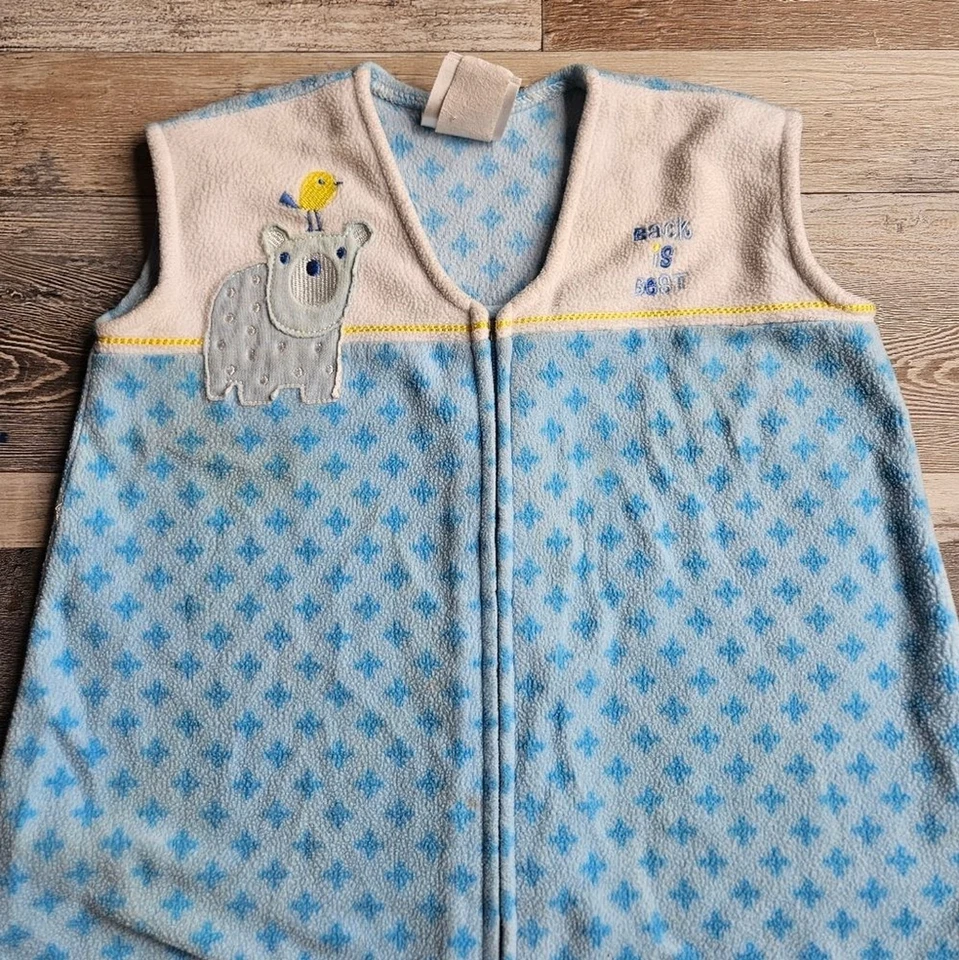 Saco de dormir Halo saco de dormir mediano 6-12 meses azul + patrón Foto 3 de 4