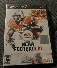 NCAA Football 10 (Sony PlayStation 2, 2009) PS2 Manual