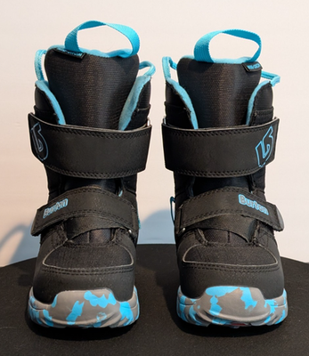 Burton Mini-Grom Kids Snowboard Boots Black/Blue/Gray Size 12C | eBay