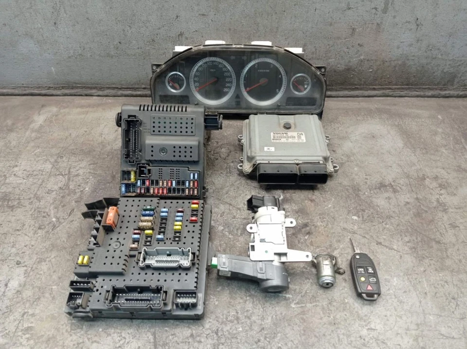 Centralina Motore Kit Completo Per VOLVO XC90 I 30765607 30771550 - Immagine 2 di 4