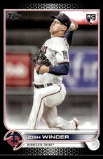 2022 Topps Update 15/71 Josh Winder Rookie Minnesota Twins #US6