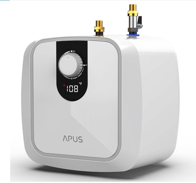 APUS 4 Gallon Electric Mini-Tank Water Heater,Small Under Sink Water Heater for